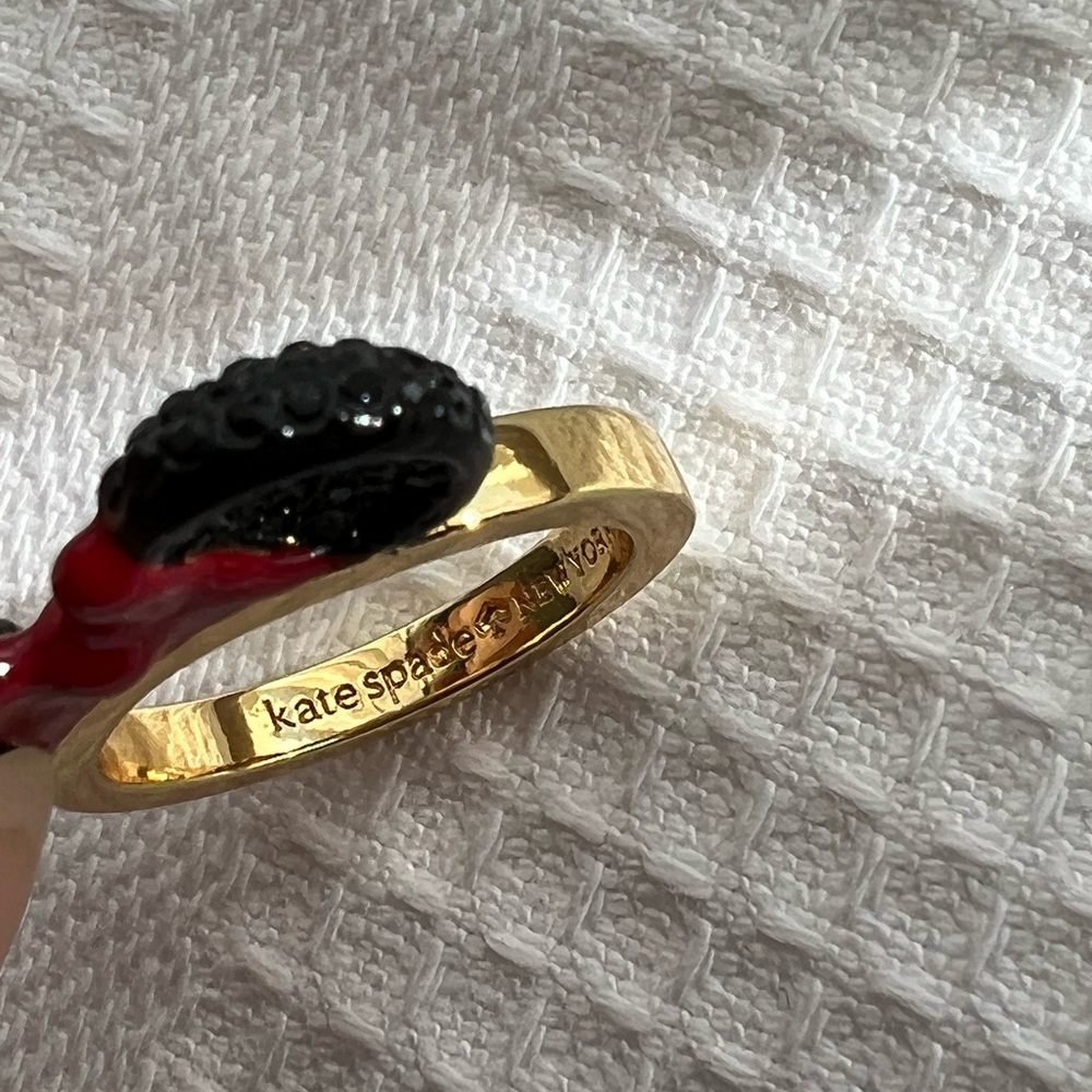 NEW💍 Kate Spade x Disney Minnie Mouse Ring SZ-7 - Picture 6 of 6